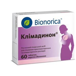 КЛІМАДИНОН таблетки вкриті оболонкою №60 (15х4)