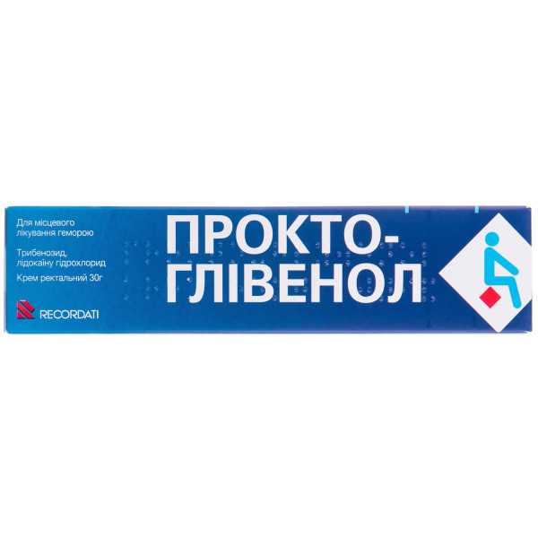 ПРОКТО-ГЛІВЕНОЛ крем ректальний 2% туба 30 г