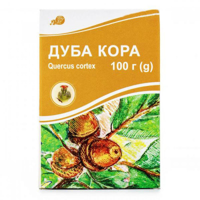 ДУБА КОРА кора пачка з внутрішнім пакетом 100 г Лубнифарм