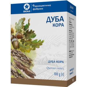 ДУБА КОРА кора пачка з внутрішнім пакетом 100 г ВІОЛА