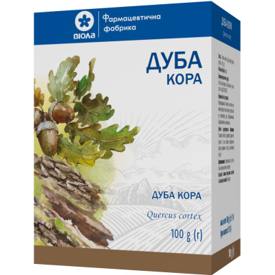 ДУБА КОРА кора пачка з внутрішнім пакетом 100 г ВІОЛА