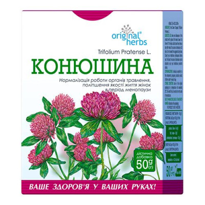 ФітоБіоТехнології фіточай Конюшина (Клевер) луговий пачка з внутрішнім пакетом 50 г