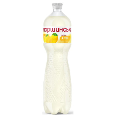 Напій негазований МОРШИНСЬКА  зі смаком Лимону пет/бут 1,5 л