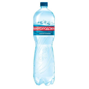 Вода мінеральна сильногазована МИРГОРОДСЬКА Лагідна пет/бут 0,5 л