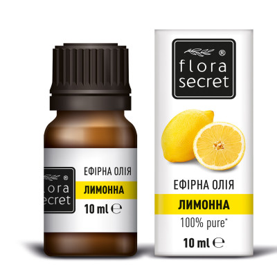 Олія ефірна Flora Secret  (Флора Сікрет) Лимонна флакон 10 мл