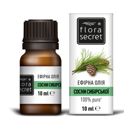 Олія ефірна Flora Secret  (Флора Сікрет) Сосна сибірська флакон 10 мл