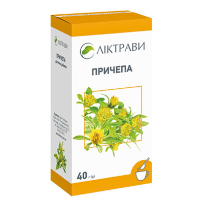 ПРИЧЕПА трава пачка з внутрішнім пакетом 40 г Ліктрави