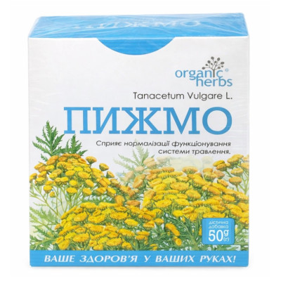 ФітоБіоТехнології фіточай Пижмо пачка з внутрішнім пакетом 50 г