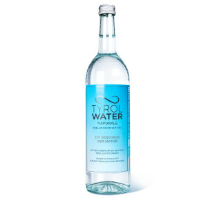 Вода питна негазована Тірол (TYROL WATER) скляна пляшка 0,75 л