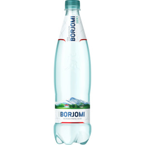 Вода мінеральна сильногазована Боржомі (Borjomi) пластикова пляшка 0.75 л