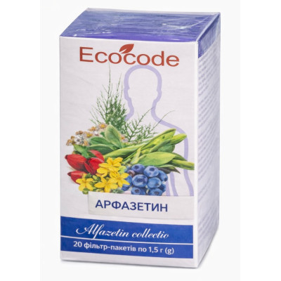 АРФАЗЕТИН збір фільтр-пакети 1,5 г № 20 Ecocode 