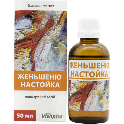 ЖЕНЬШЕНЮ НАСТОЙКА флакон 50 мл Vishpha