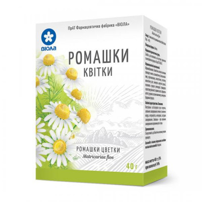 РОМАШКИ КВІТКИ квіти пачка з внутрішнім пакетом 40 г ВІОЛА