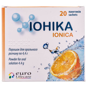 ІОНІКА  порошок для орального розчину 4,4 г пакети №20