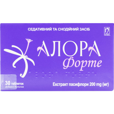 АЛОРА Форте таблетки №30 (15х2)