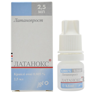 ЛАТАНОКС краплі очні 0,005% флакон 2,5 мл