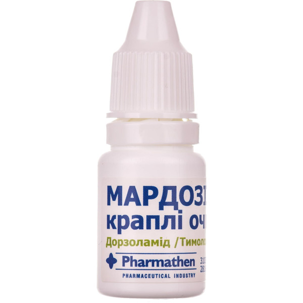 МАРДОЗІЯ краплі очні розчин флакон-капельниця 5 мл