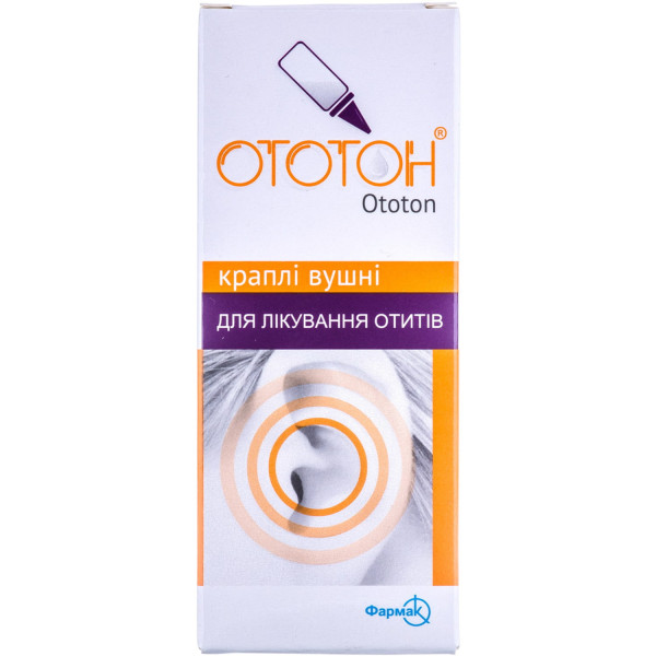 ОТОТОН краплі вушні флакон 16 г