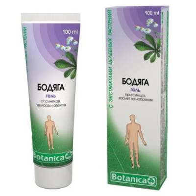 Гель для тіла Botanica Бодяга туба 100 мл