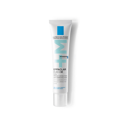 Гель-крем La Roche-Posay (Ля Рош-Позе) Effaclar Duo+ M потрійної дії для корекції недоліків проблемної шкіри та запобігання їх повторній появі 40 мл