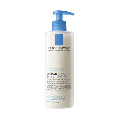 Крем-гель для обличчя і тіла La Roche-Posay (Ля Рош-Позе) Lipikar Syndet AP+ очищующий, для дуже сухої шкіри 400 мл