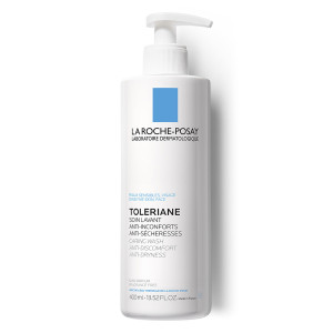 Крем-гель очищуючий La Roche-Posay (Ля Рош-Позе) Toleriane для чутливої шкіри зменшуючий відчуття сухості 400 мл