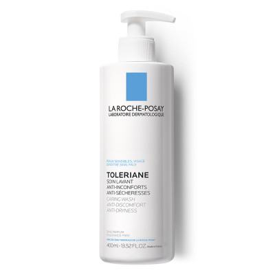 Крем-гель очищуючий La Roche-Posay (Ля Рош-Позе) Toleriane для чутливої шкіри зменшуючий відчуття сухості 400 мл